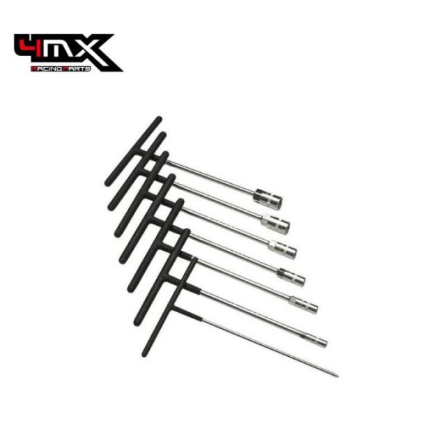 4MX T-Handle Hex Socket 300mm 8-19mm