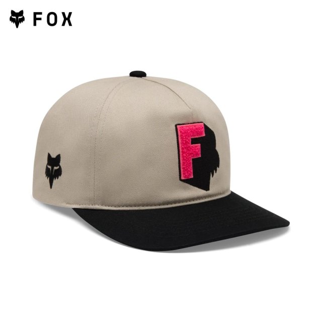 Boné Fox Shadow Snapback - Giz Branco