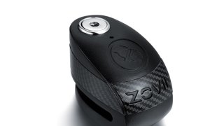 Cadeado de Disco c/ Alarme Zovii Preto