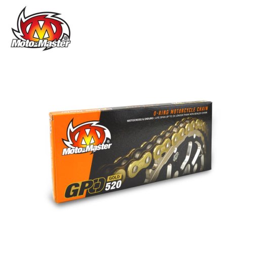 Corrente Moto Master GP-520G 120 ELOS Dourada