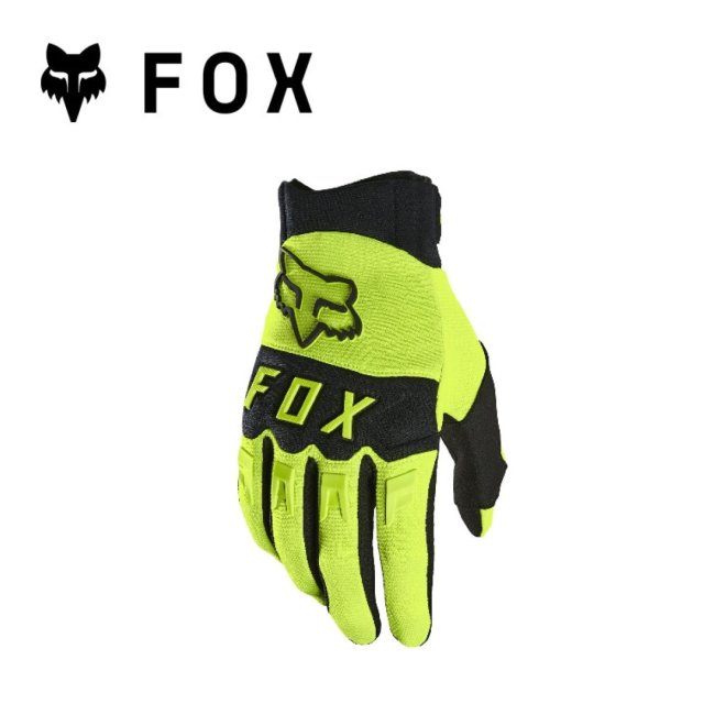 Luvas DIRTPAW Amarelo Neon 