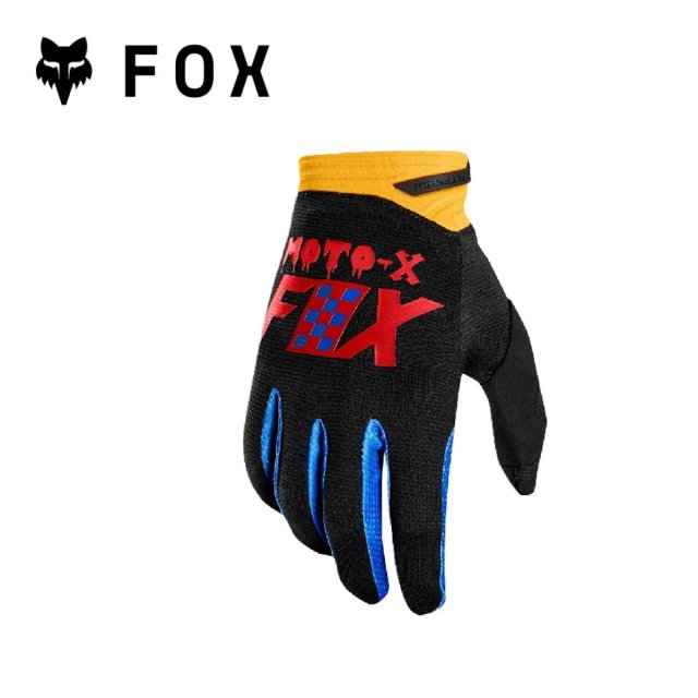 Luvas DIRTPAW - Czar Preto/Amarelo