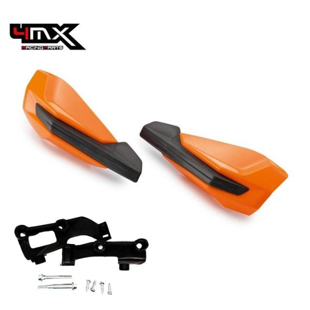 Proteções de Mão 4MX KTM Réplica Laranja